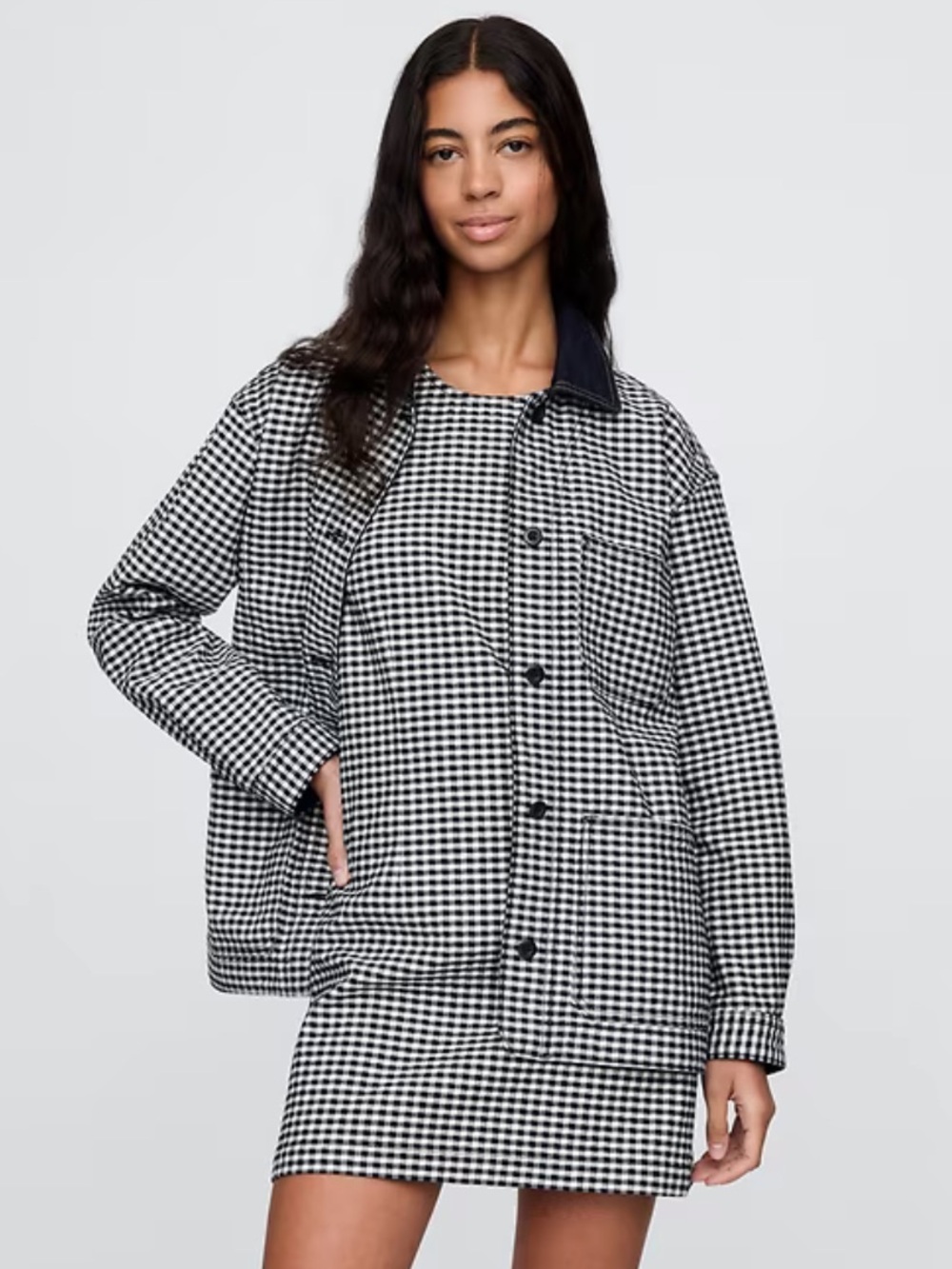 GAP x Doen Gingham Jacket